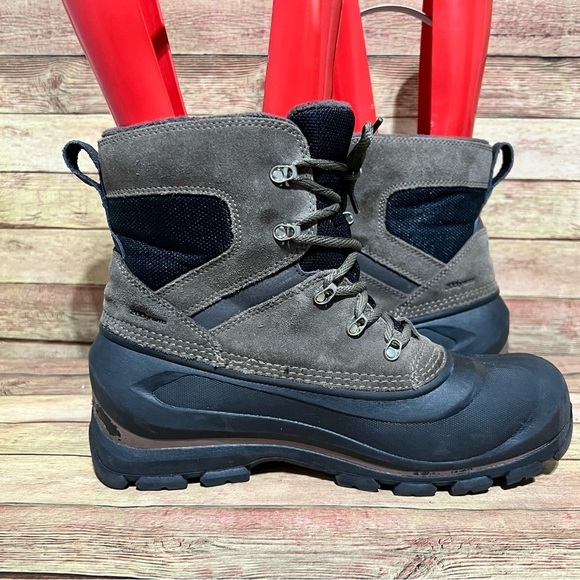 Sorel Grey Buxton Lace Up Boots